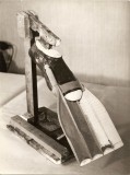 Il primo modello in plastilina della Caravelle realizzato a mano da Ferraro, come prevedeva la tecnologia degli anni ’60 